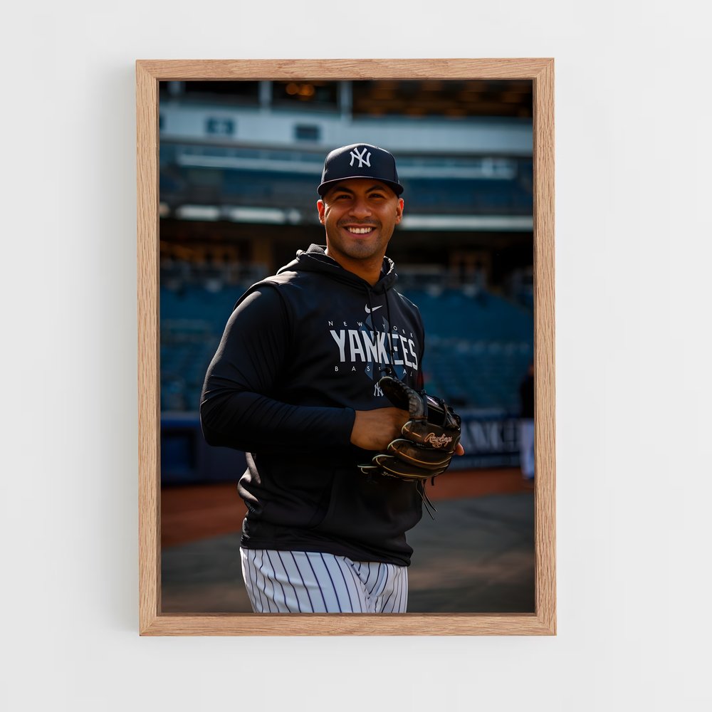 Poster Gleyber en Action – affiche Baseball (vue 4)